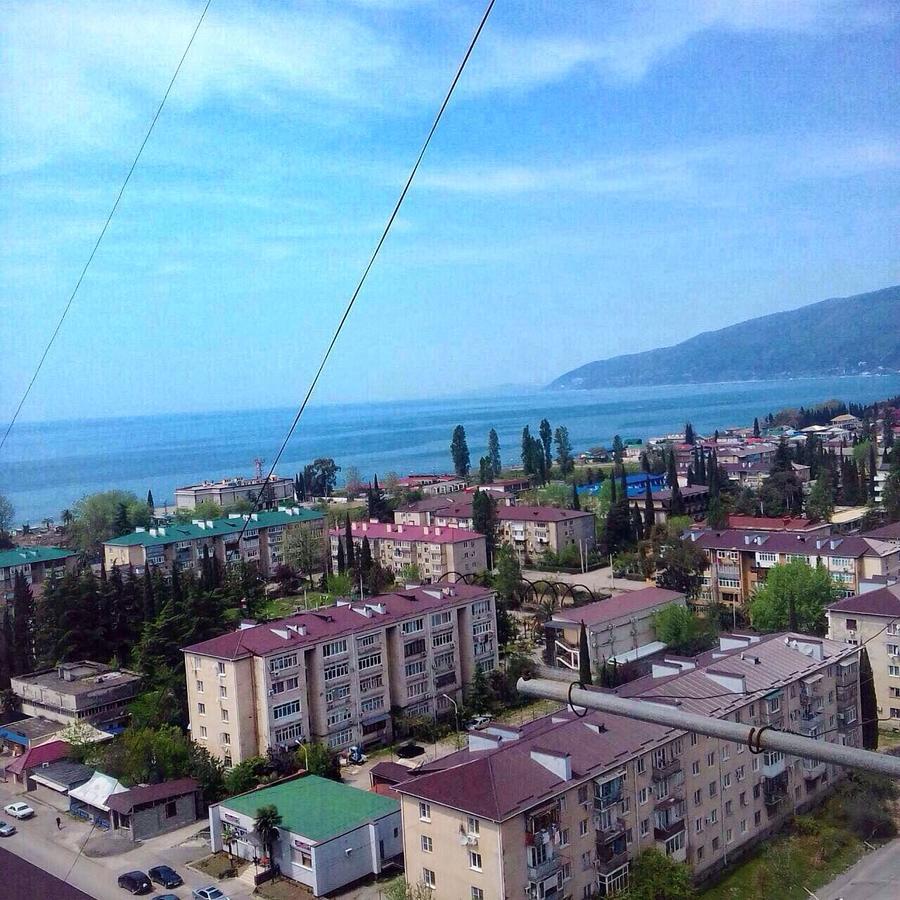 Гагринское Гнездышко Gagra Eksteriør billede